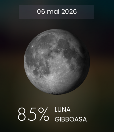 Imagine a lunii în direct